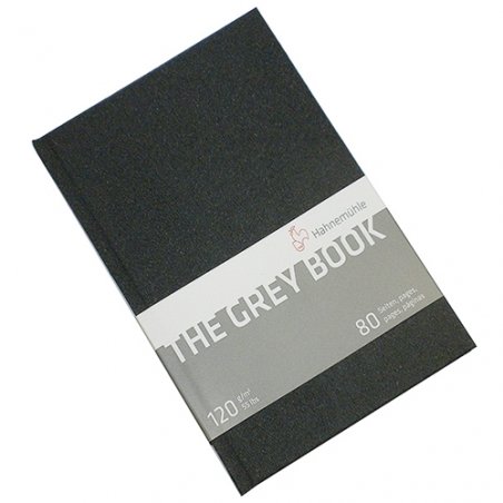 Скетчбук Hahnemuhle "The Grey Book", А5, 120 г / м2, 40 аркушів