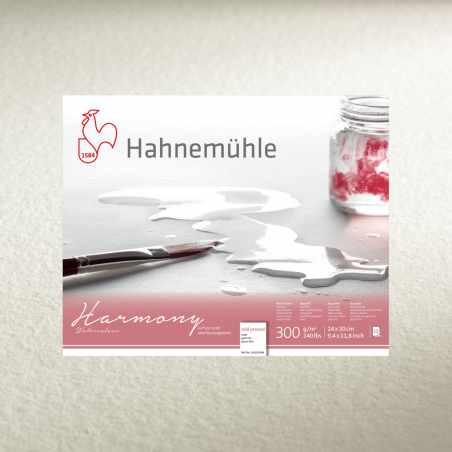 Склеювання для акварелі Hahnemuhle Harmony Watercolour 300 г / м² CP, А4, 12 аркушів