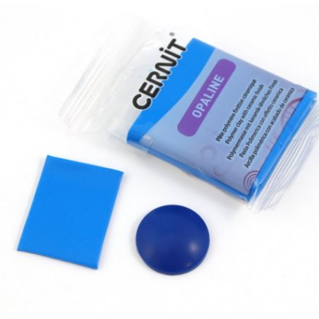 Полимерная глина CERNIT OPALINE, №261- синий, 56 г