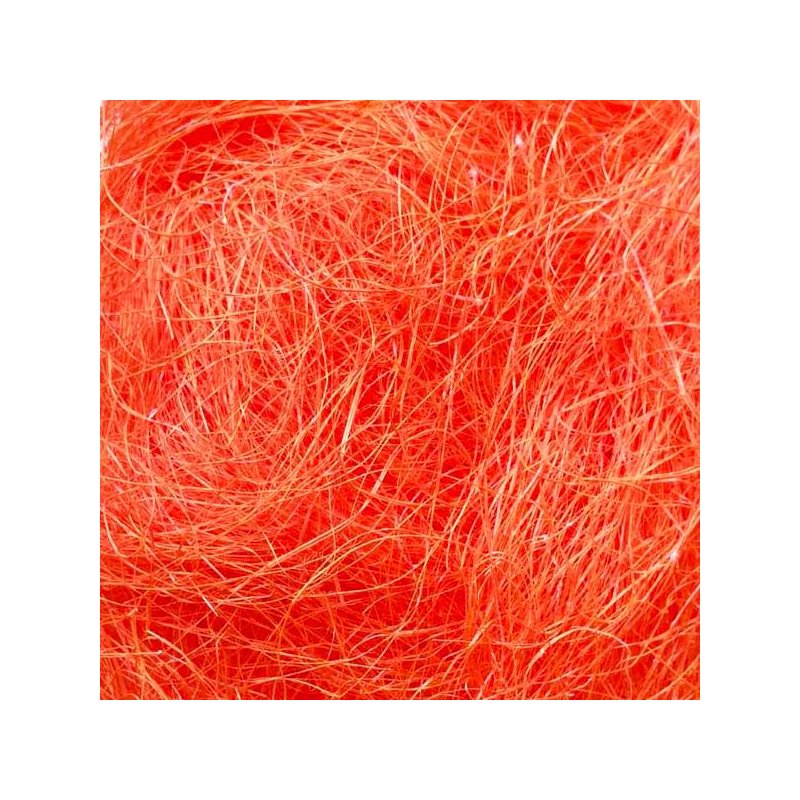 Сизаль, цвет оранжевый, 40 г