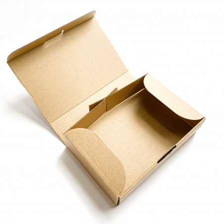 Коробочка для упаковки №0001, колір крафт 24х16х6 см