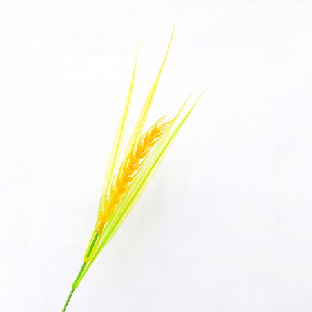 Искусственная зелень "Колосок пшеницы", цвет оранжево-желтый, 28-30 см