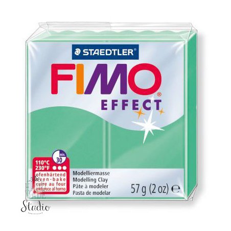 Полімерна глина Fimo Effect, №506 нефритова, 57 г
