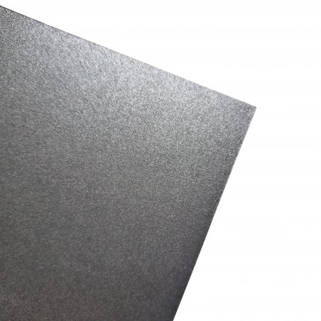 Дизайнерський картон SIRIO PEARL coal mine 300 г/м2 (20х35 см), графітовий перламутровий