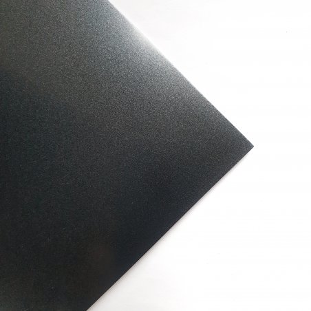 Дизайнерский картон SPLENDORLUX pearl dark grey 230 г/м2 (20х35 см), перламутровый темно-серый