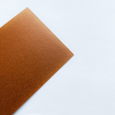 Дизайнерский картон SIRIO PEARL copperplate 300 г/м2 (20х35 см), медь