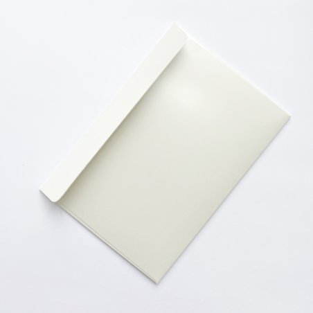 Конверт С5, 22,7 х15, 8 см, колір білий перламутр
