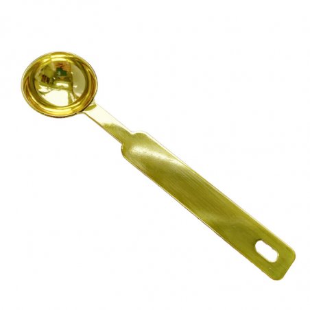 Ложечка для плавлення сургучного воску, колір золото, 11,5 см