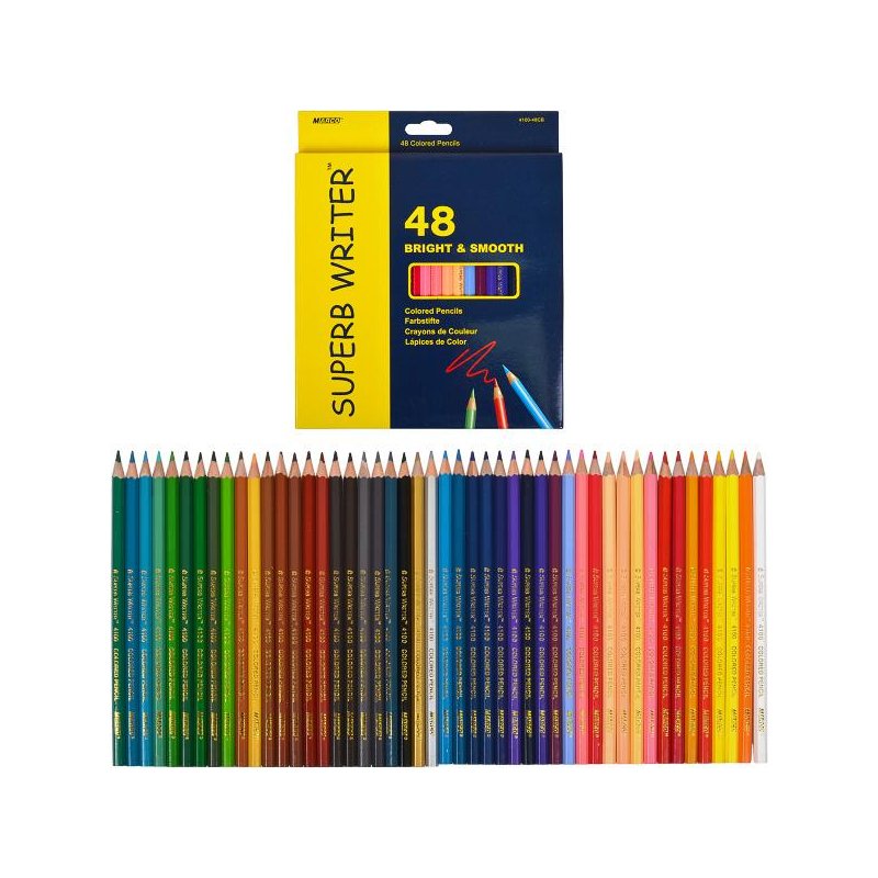 Набір кольорових олівців MARCO 4100/48, 48 штук