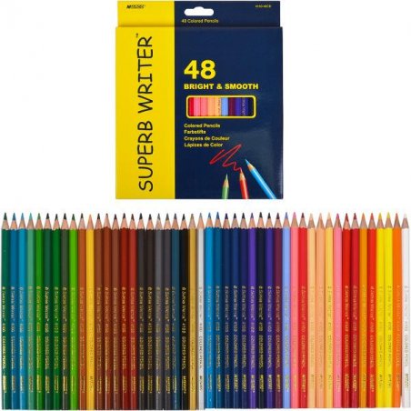 Набір кольорових олівців MARCO 4100/48, 48 штук