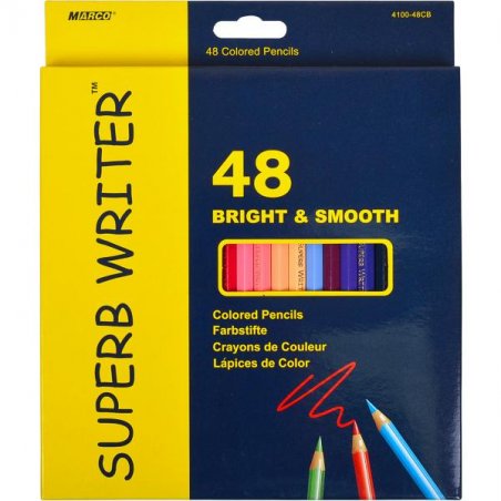 Набор цветных карандашей MARCO 4100/48, 48 штук