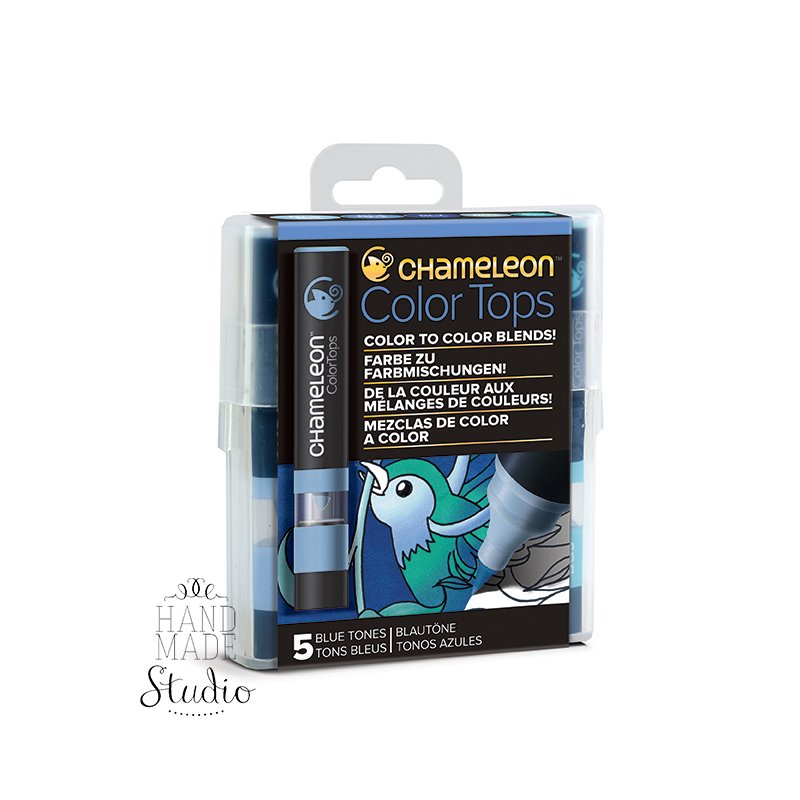 Chameleon 5 Color Tops Cool Tones Set