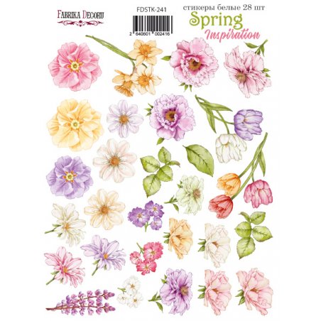 Набор наклеек (стикеров) "Spring inspiration", №241