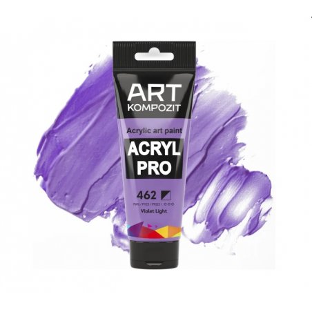 Акрилова фарба ART kompozit, 75 мл №462 Фіолетовий світлий