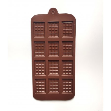 Силіконова форма для цукерок "Міні шоколад" 21х10.5 см