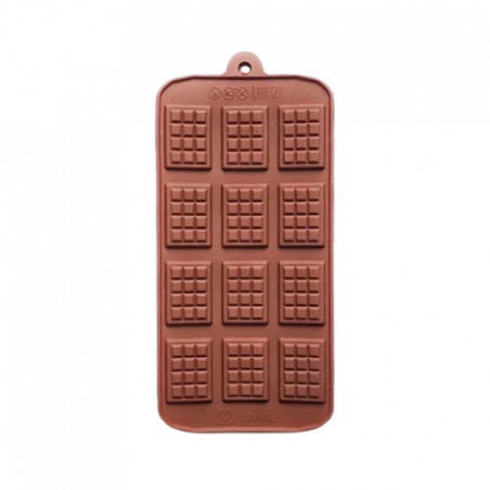 Силиконовая форма для конфет "Мини шоколад" 21х10.5 см