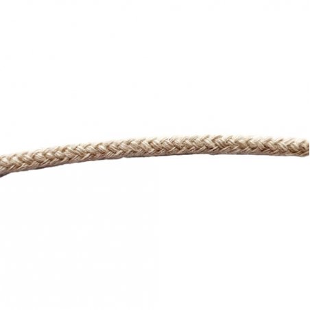 Гніт (фітіль) №6 бавовняний плетений 3,5 мм (1 метр)