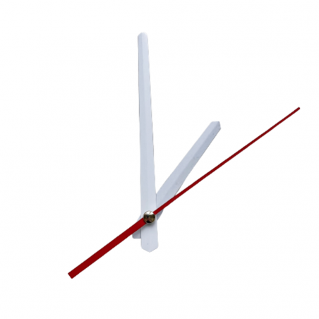 Cтрілки для годинника L / В704 колір - білий (г-7,1 см, х-11 см, с-11 см)