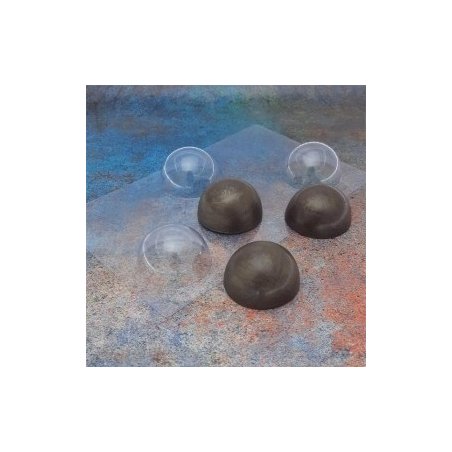 Пластиковая форма для бомбочек "Сферы-шарики" 5 см (3 шт)