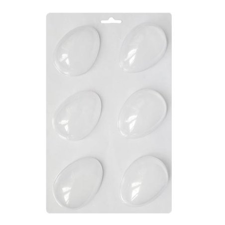 Пластикова форма Яйце грановане, 14х23 см, С6-061