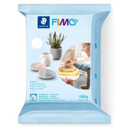 Самозатвердевающая пластика FIMO®Air Basic White, 1000 г, белый 8101-0