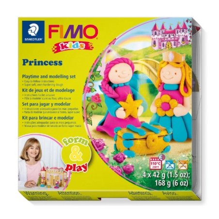 Набор полимерной глины FIMO Kids Form & Play "Принцесса" 8034 06