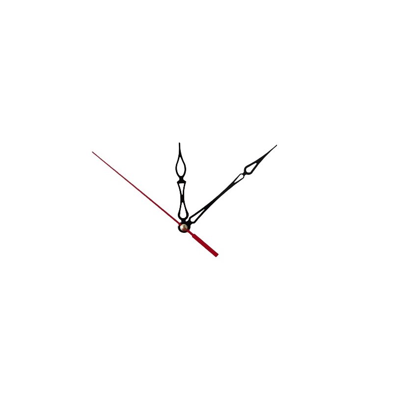Стрілки для годинника L / С606, колір - чорний (г-7 см, х-10 см, с-9,5 см)