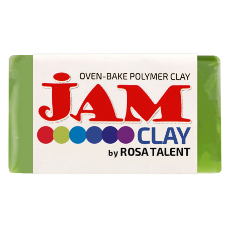 Полімерна глина Jam Clay, 20 г №701 Зелене яблуко