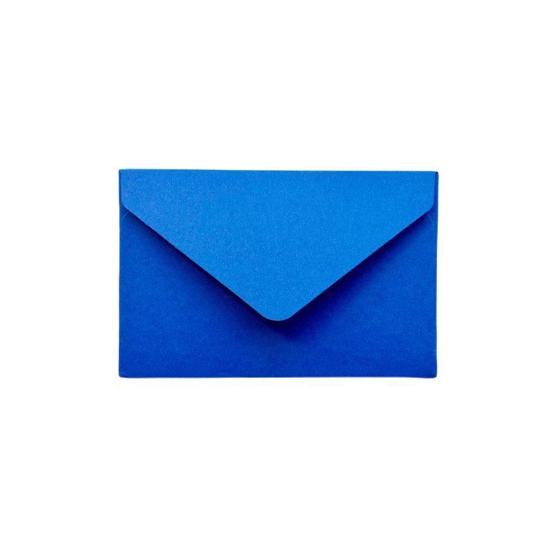 Конверт МАЛЕНЬКИЙ, 10,3х6,7 см, цвет синий