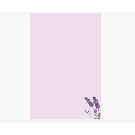 Блокнот А5 "Beautiful flowers" lavender, 64 л. 