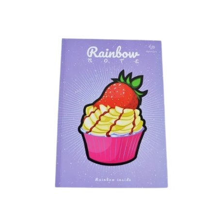 Блокнот А5 "Artbook Rainbow " Cake" violet   , 48 листов