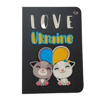 Блокнот А6 "Love Ukraine" 40 аркушів