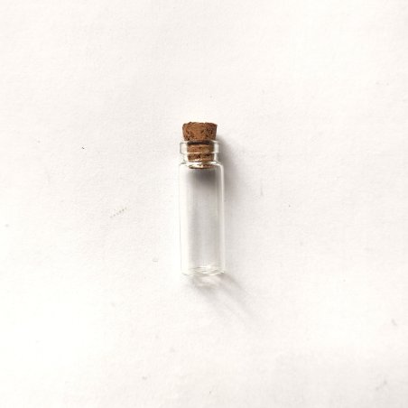 Скляна баночка з пробкою, 11х32 мм (2 мл), 1 шт