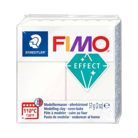 Полімерна глина Fimo Effect, №08 перламутровий металік, 57 г