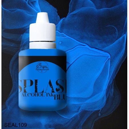 Алкогольное чернило "SPLASH" Blue ScrapEgo (флуоресцентные, 2 в 1), 30 мл