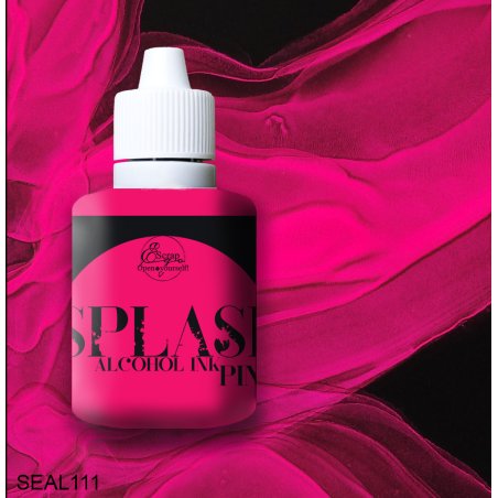 Алкогольное чернило "SPLASH" Pink ScrapEgo (флуоресцентные, 2 в 1), 30 мл