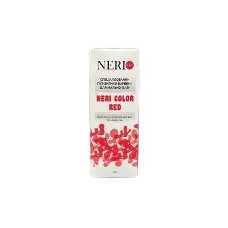 Жидкий пигментный краситель для мыла NERI красный, 100 г