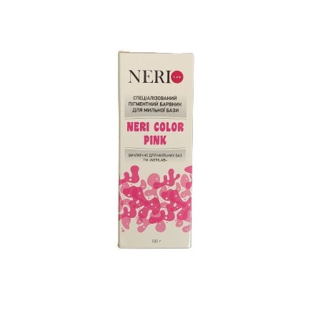 Рідкий пігментний барвник для мила NERI рожевий, 100 г