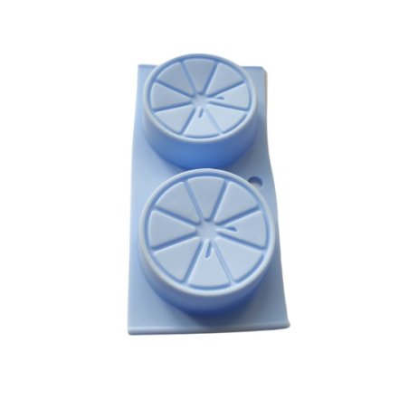 Силиконовая форма для мыла мини Лимон, 4,5  см (2 формы)
