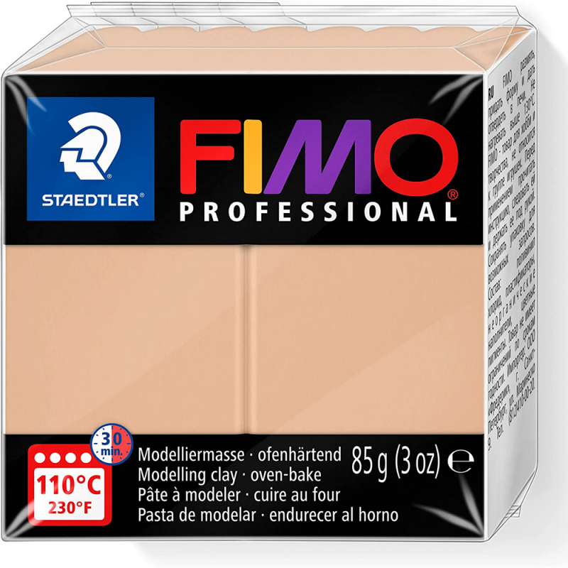 Полимерная глина Fimo Professional, 85 гр. №45, песочный (sand)