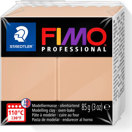 Полімерна глина Fimo Professional, 85 гр.  №45, пісочна (sand)