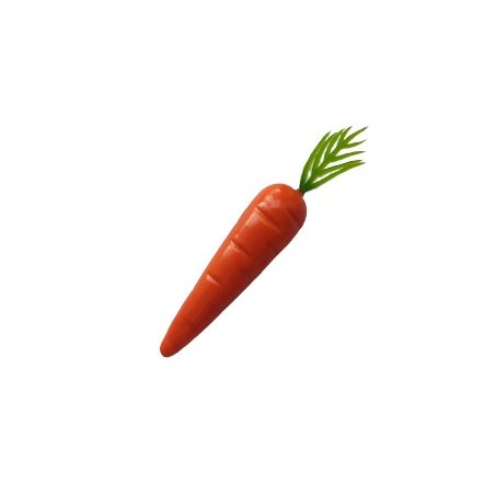Муляж морковки 5,5 см, 1 штука