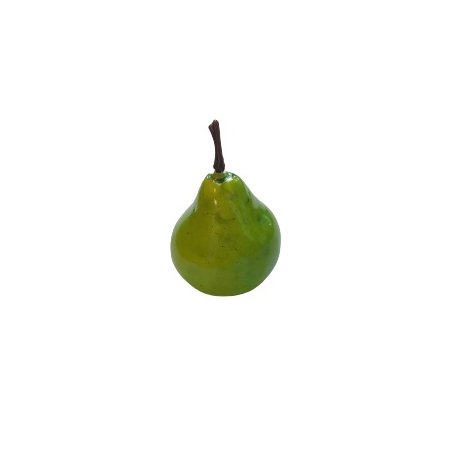Муляж груши, цвет зеленый 4 см  