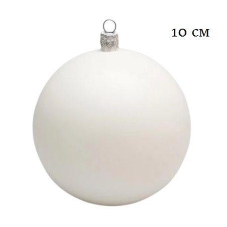 Пластиковая заготовка шар серо-белый, 10 см