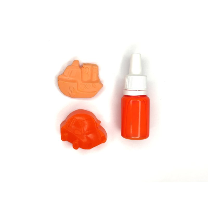 Жидкий пигментный краситель для мыла NERI неон оранжевый, 10 мл