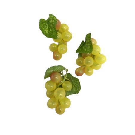 Декоративная гроздь винограда, 7 см (зеленый), 1 штука 