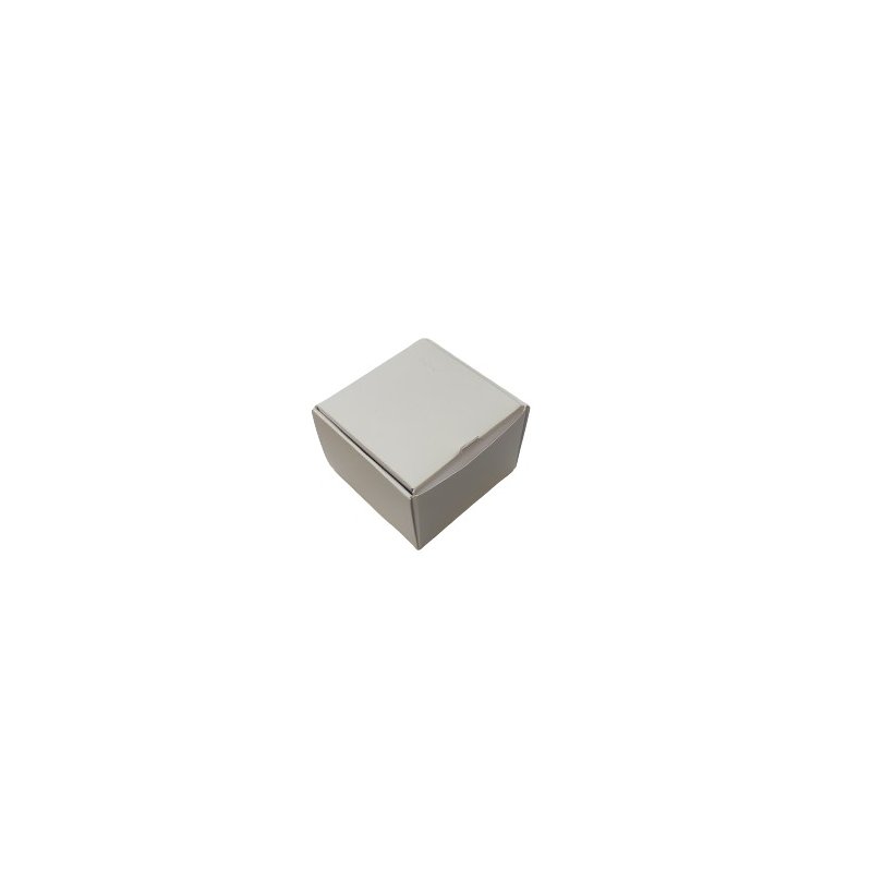 Коробочка мини 6х6х4 см, цвет белый 