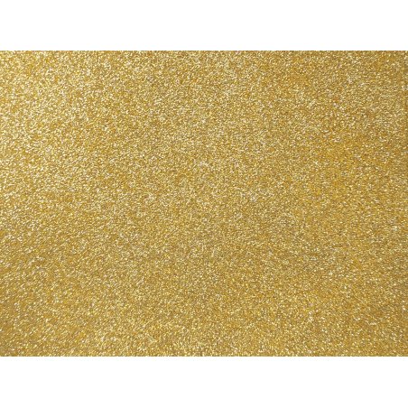 Фоамиран с глиттером, цвет светло-золотой 2 мм. 20х30 см