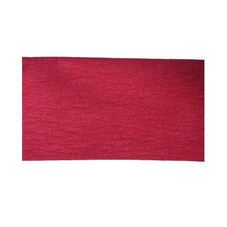 Бумага крепированная (креп бумага) 35 г/м2, цвет - красный, Украина