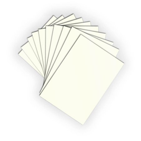 Набір білого картону 1Вересня 220 г/ м2 А4, 10 аркушів